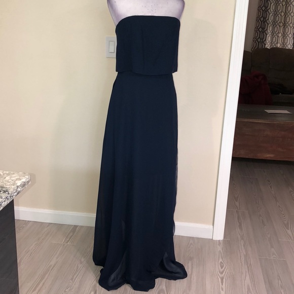 Chiffon mini with maxi overlay - Picture 6 of 8